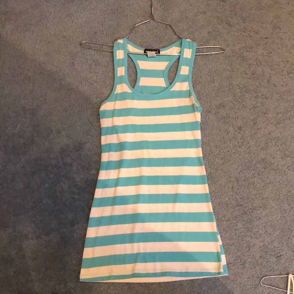 Razor back tank top